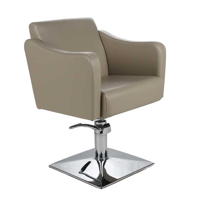 Manhattan Styling Chair Cream with Square Base