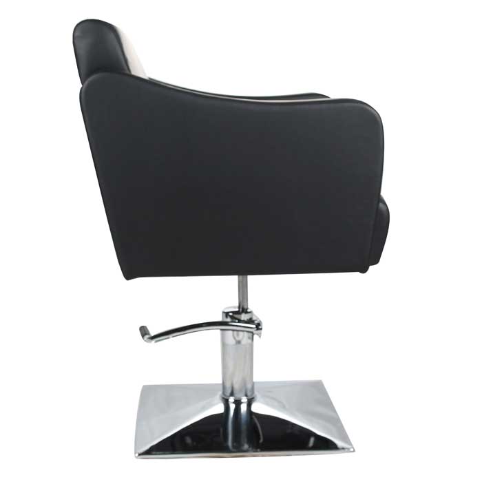 Manhattan Styling Chair Black with Square Base