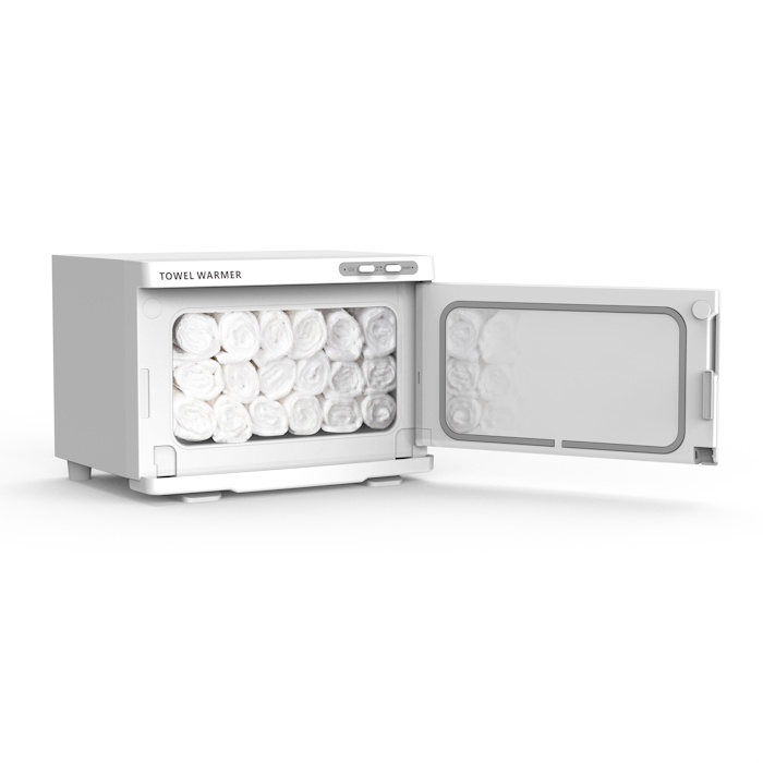 Lotus Hot Towel Cabinet Small White